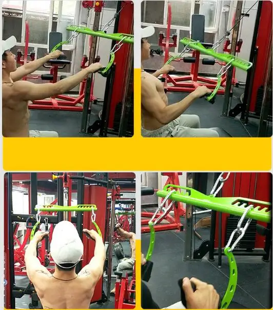 8 шт./компл. многофункциональная спортивная Задняя ручка задняя Тренировка мышц