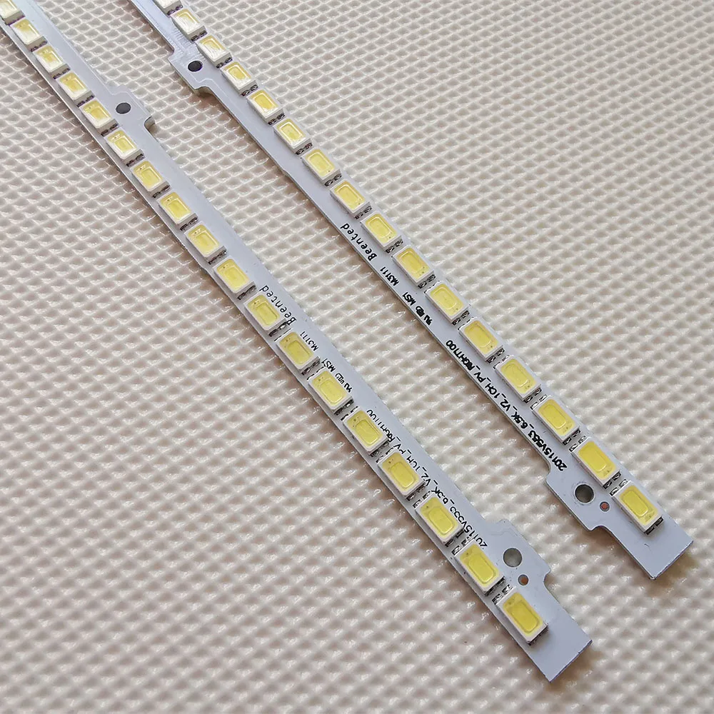 Новинка Светодиодная лента 2 шт./компл. 100LED 68 см модель 2011SVS55 FHD 5K6K 6 5 K V2 левая и