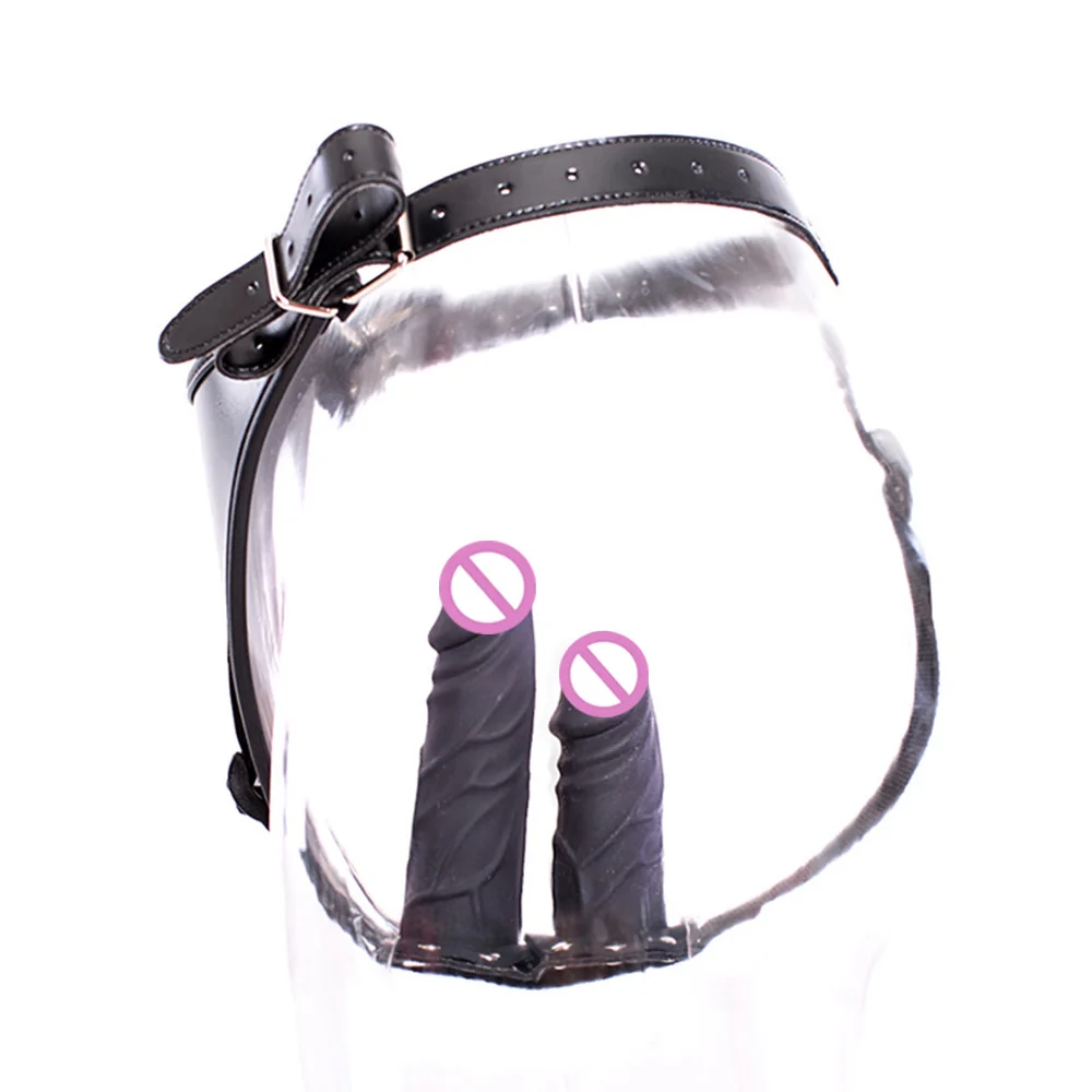 Бондаж нижнее бельё для девочек Вибратор Сексуальные Анальная пробка кожаное