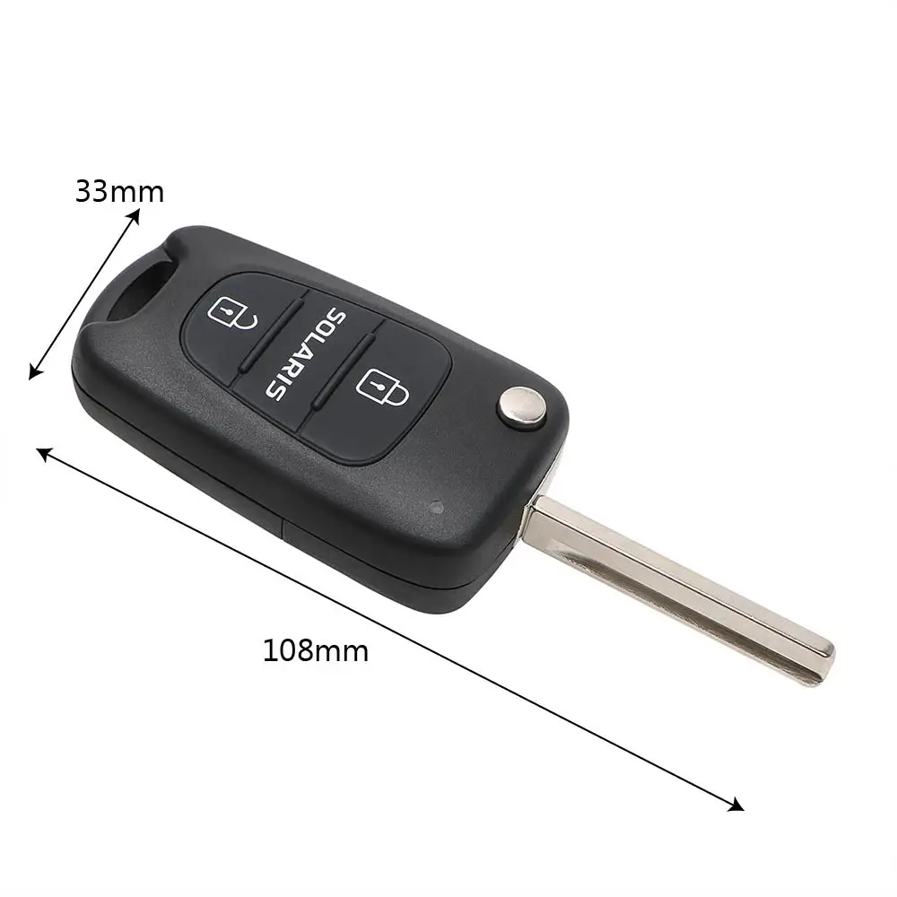 Складной чехол для автомобильного ключа 3 кнопки | Автомобили и мотоциклы