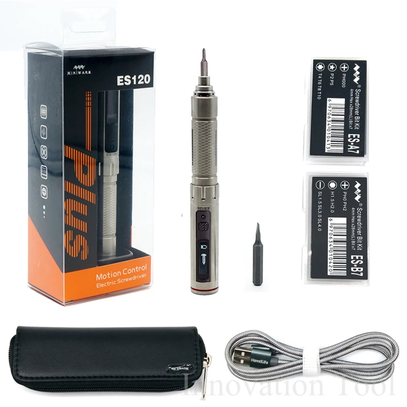 ES120 Plus ES121V мини прецизионная электрическая отвертка умный гироскоп управление