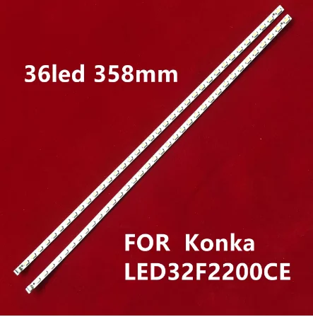 2 шт./лот для Konka led32f2200ce ЖК дисплей подсветка бар led32f2200c 35016310 35016385 1 шт. = 36led 358 мм