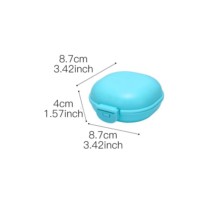 Пластиковая Водонепроницаемая тарелка с крышкой портативная дорожная Коробка