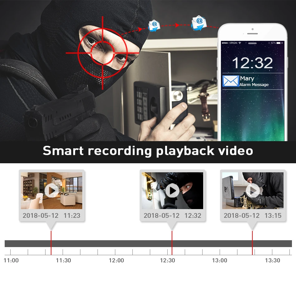 Hiseeu 8CH POE сетевой видеорегистратор H.265 + NVR видео наблюдение IP камера безопасности