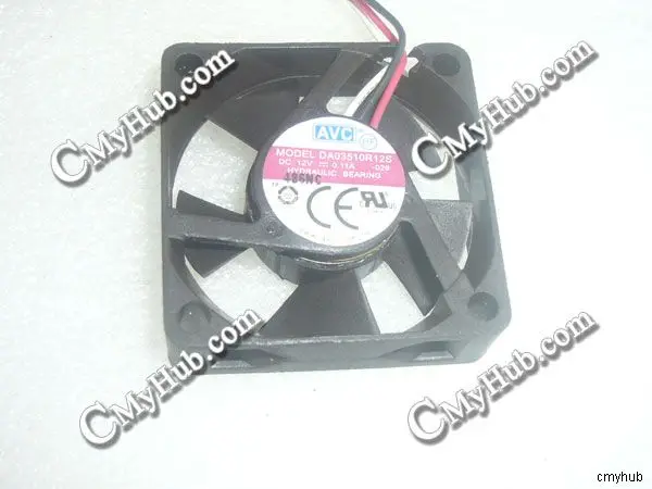Для AVC DA03510R12S 029 DC12V 0.11A 3 5 см 35 мм 3510 35x35x10 3Pin провода Вентилятор