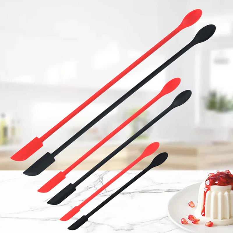 

Mini Silicone Small Tip Jam Spatula Mixing Butter Shovel Cream Spoon Kitchen Pastry Baking Accessories Cake Decoration Tools