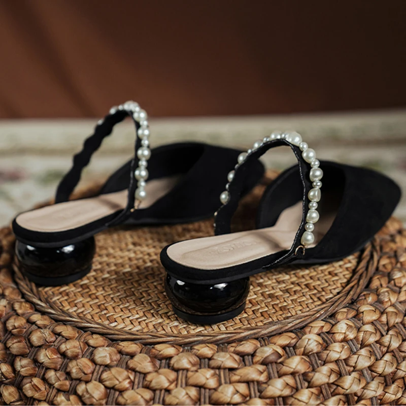 

Fashion Women Shoes Comfortable Round Head Elegant Lady Slippers Sandals Ladies Office Shoes Pumps Solid Color Woman Shoes