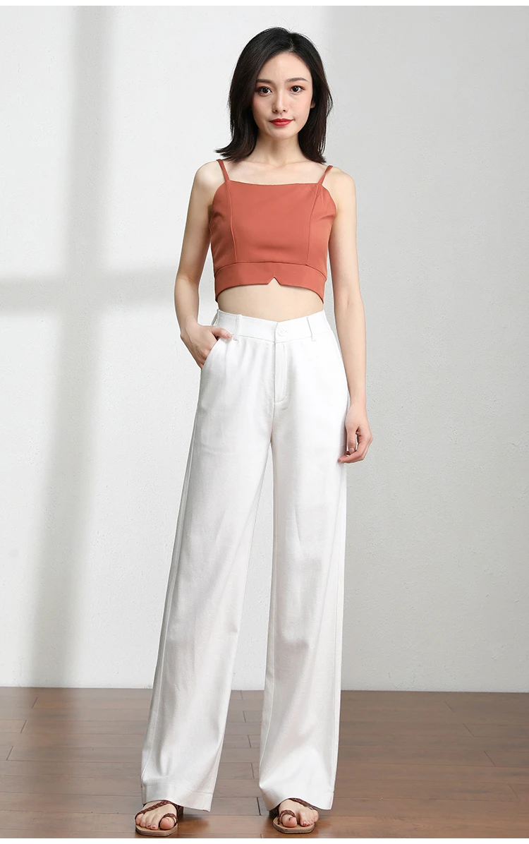 Женские хлопковые брюки стрейч повседневные офисные размера плюс с высокой