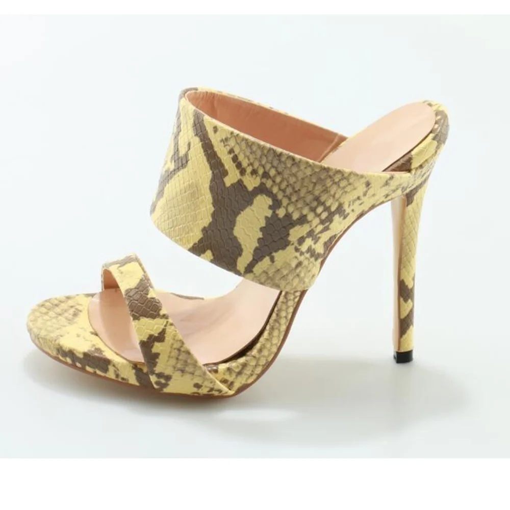 

Hot Selling Women Cobra Hollow Out Sandals Thin and High Heels Super Fashion Open Toe sexy Outside Slipper Free Shipping