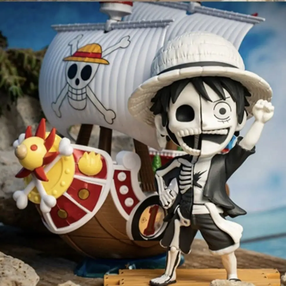 

Original One Piece Luffy Half Planing Series Blind Box Toys Doll Anime Action Zoro Surprise Bag Cute Anime Figure Boys Gift