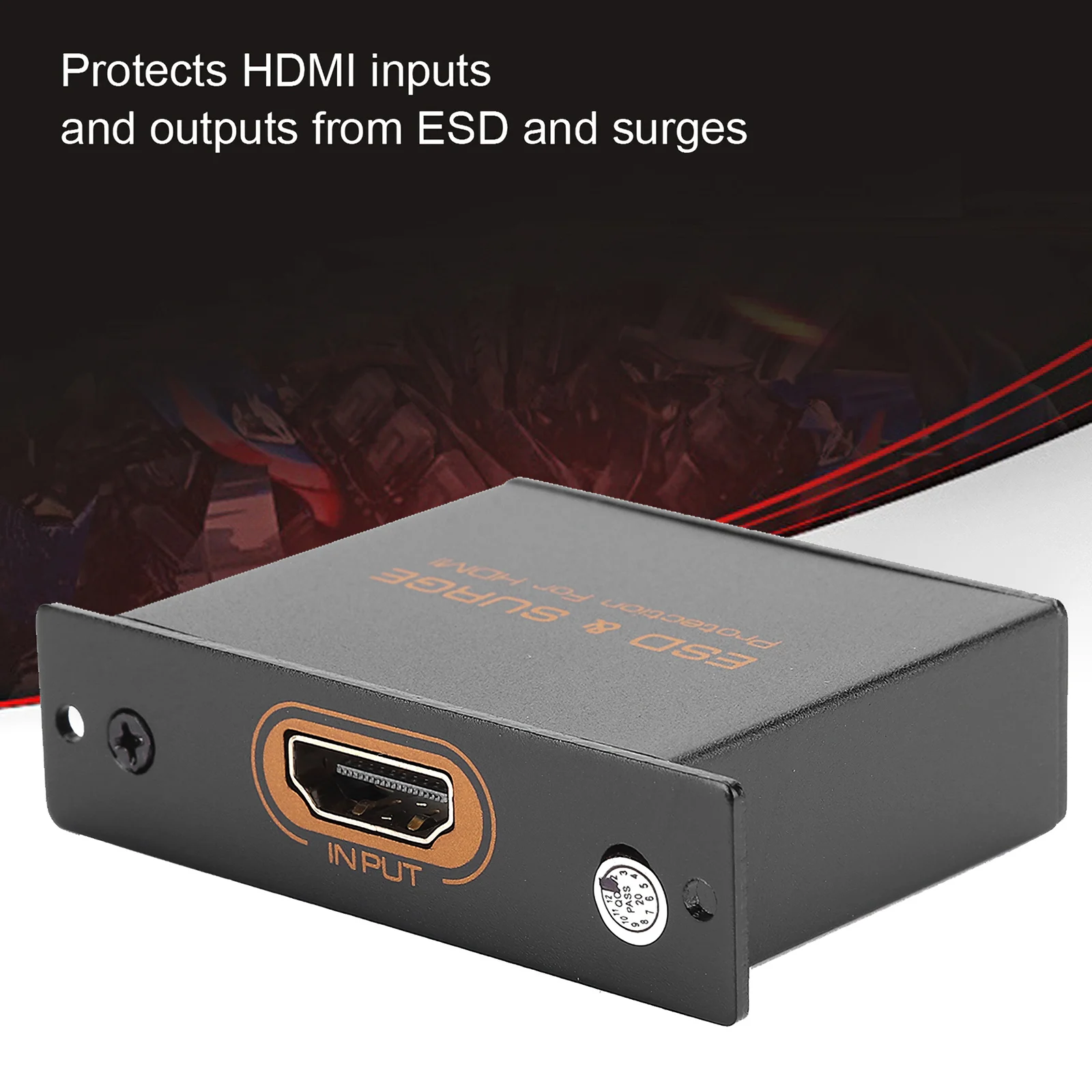 

High-Definition Protector Convenient High-Definition Multimedia Interface 1.4 ESD Static Protector Multimedia Interface Surge