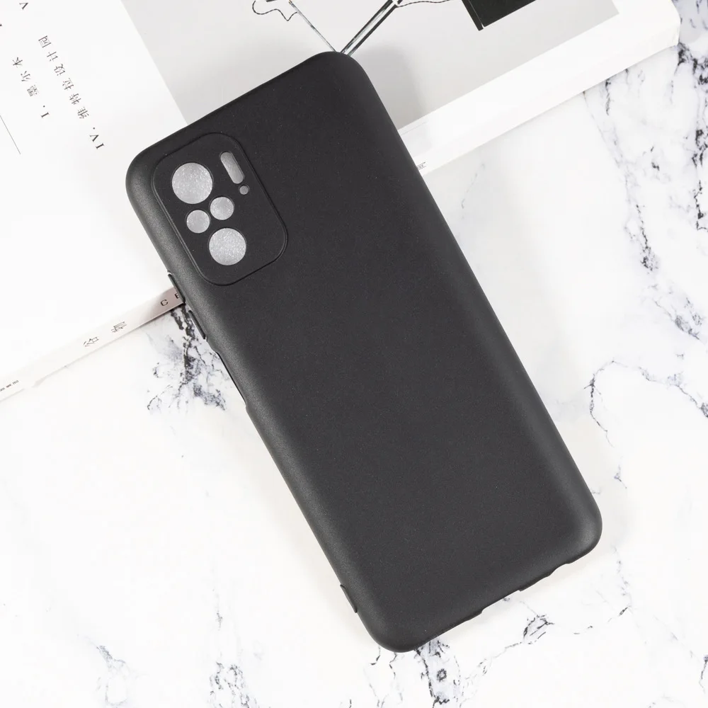 Силиконовая защитная задняя панель для Xiaomi Redmi Note 10 4G 6 43 дюйма M2101K7AI M2101K7AG мягкий