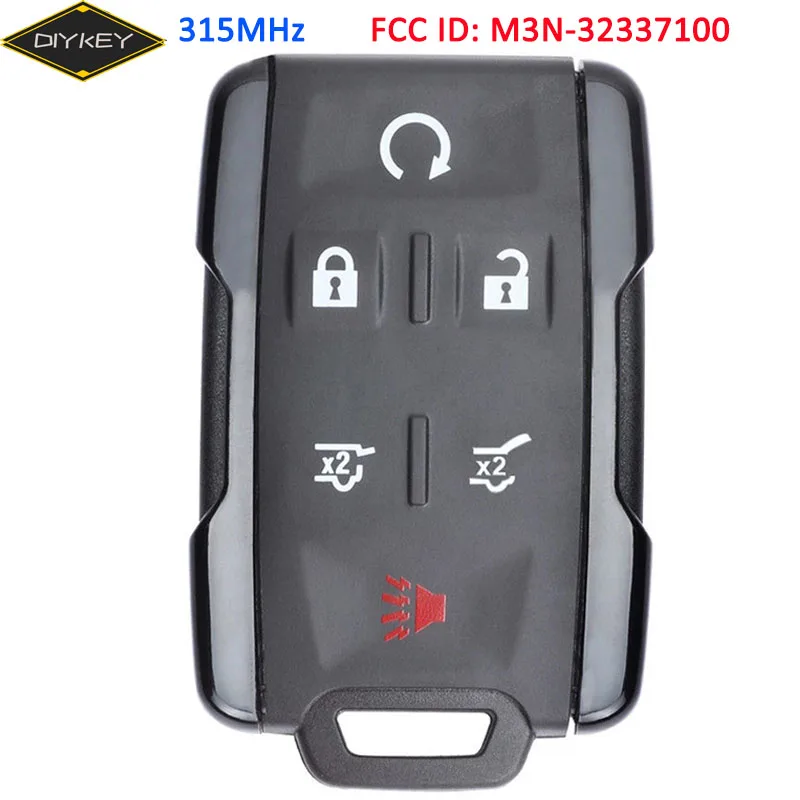 DIYKEY FCC аддитивного цветового пространства: M3N 32337100 для Chevrolet Tahoe GMC Yukon 2015 2018 315 МГц RF