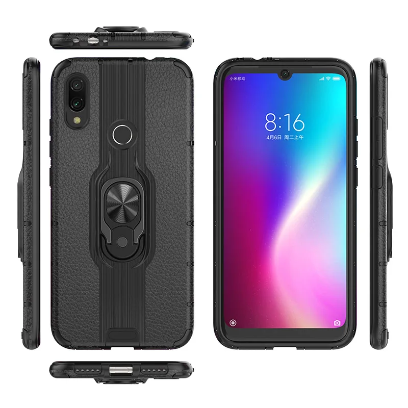 Чехол на Redmi Note 7 Alita 2019 Новое поступление 360 градусов кольцо держатель Кронштейн