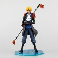 anime one piece sabo action figure second brother of the revolutionary army staff standing position pvccollection model toy gift