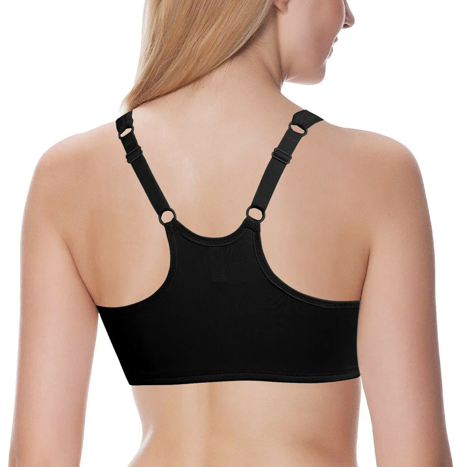 YBCG женский бюстгальтер с тонким подкладом пуш ап застежкой спереди большой