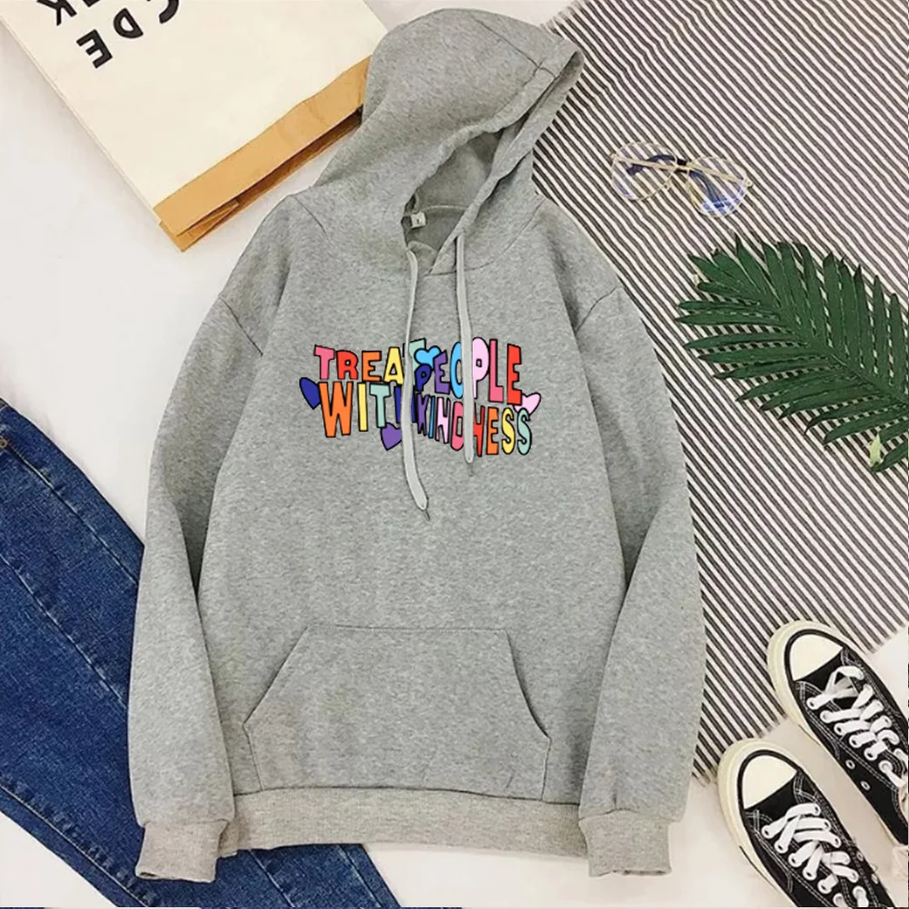 

Treat People with Kindness Sweatshirt Fashion Streetwear Clothes Fashion Women Hoodies Casual Print Pullovers