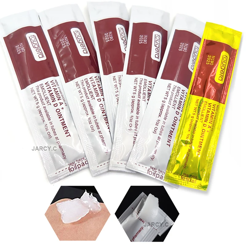

100Pcs/lot Anti Scar Tattoo Aftercare Cream Care Lotion A&D Vitamin Ointment for Body Art Permanent Makeup Tattoo Care Supplies