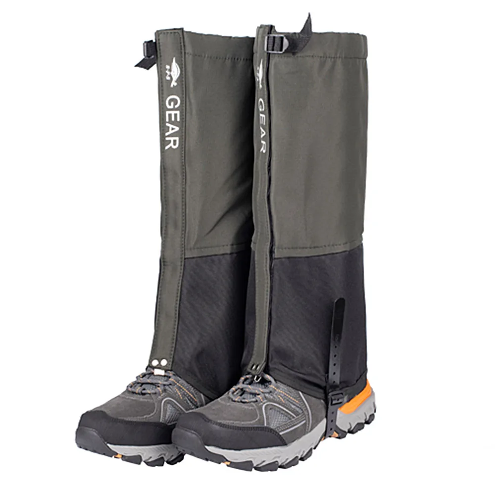 Outdoor Travel Leg Warmers Hiking Leg Gaiter Waterproof Legging Shoes Hunt Climbing Camping Winter Tourist Snow Foot Cover