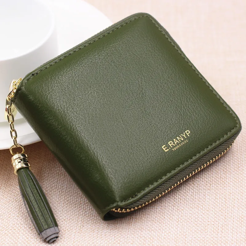 Кошелек лидер продаж женские квадратные кошельки кошелек кожаные с подвесками и