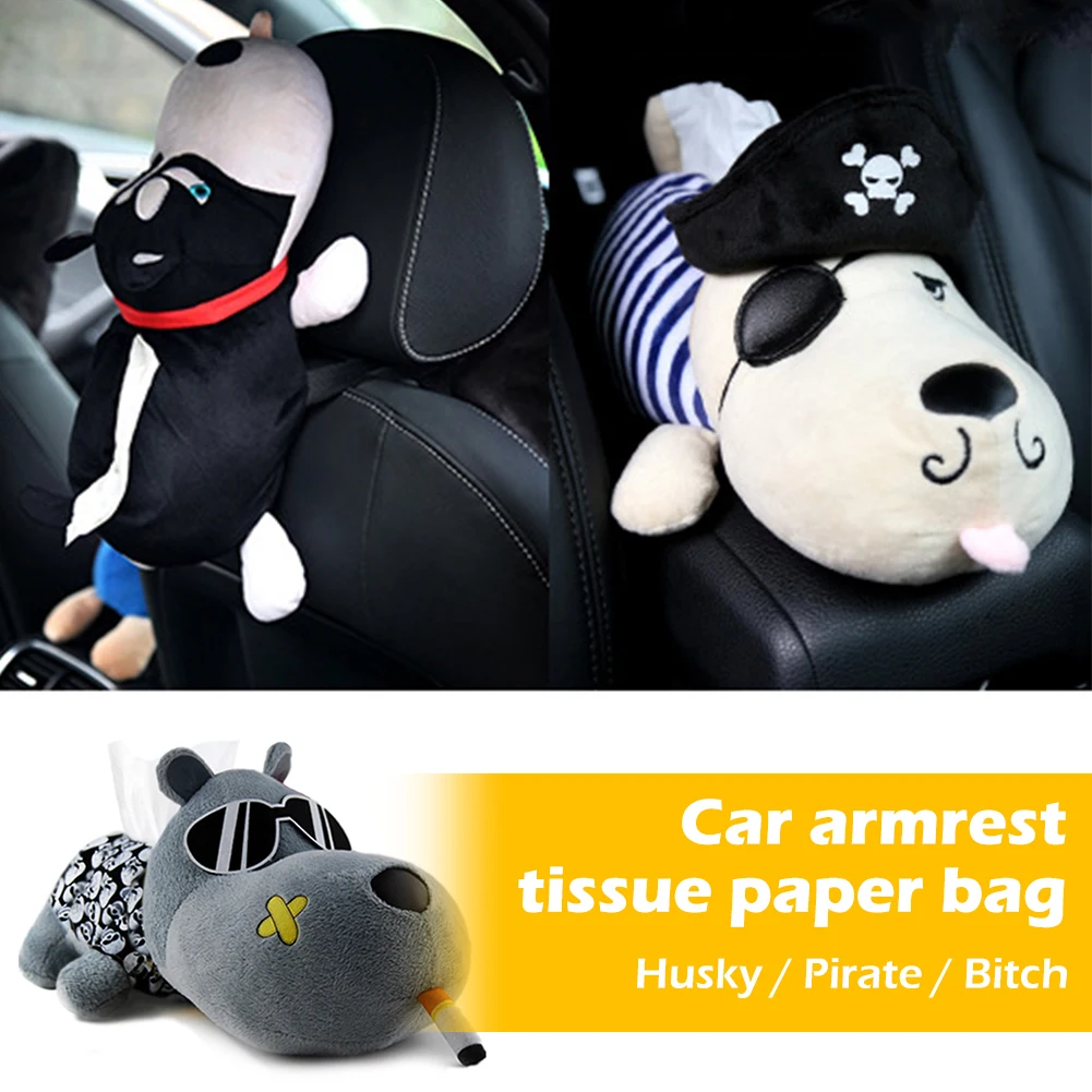 

Креативная подвесная бумажная коробка для салфеток с милыми мультяшными животными для дома, офиса и автомобиля, держатель для бумажных сал...