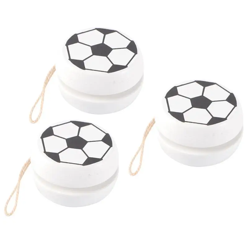 3 шт. Деревянная Классическая Детская игрушка Yoyo детские развивающие игрушки