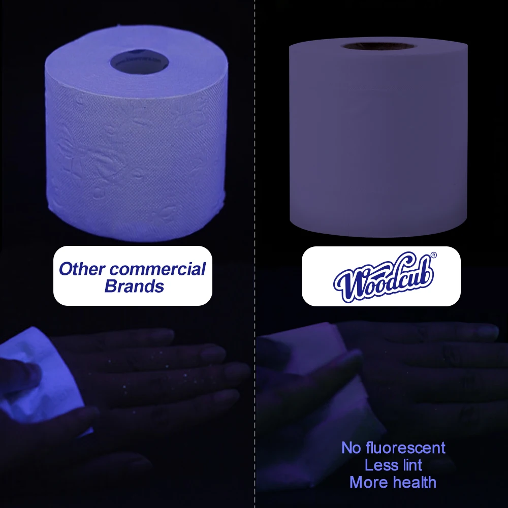 24 рулона 3-слойная туалетная бумага мягкая стеганая рулон туалетной бумаги для