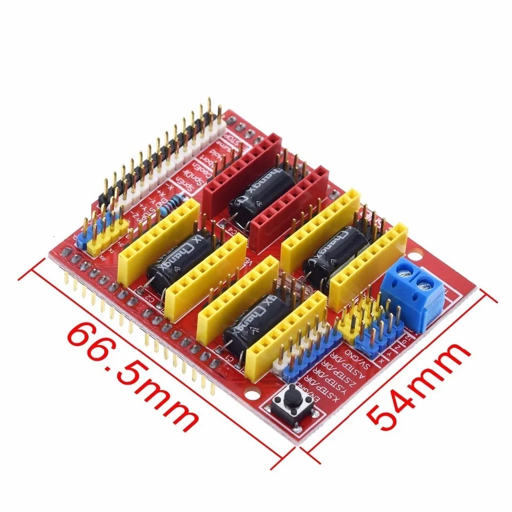 ЧПУ щит V3 гравировальный станок 3D печать + 4 шт. A4988/DRV8825 Плата расширения драйвера