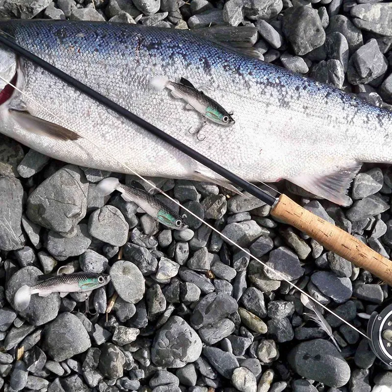 5 шт./лот Мягкая приманка 8 см 14 г воблеры искусственная рыболовные приманки