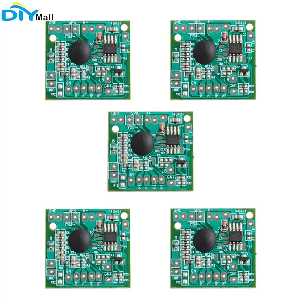 Module 30s Sound Recordable Chip Voice Music Talking Module Speaker Electronic Gift Greeting Card 3-4.5v