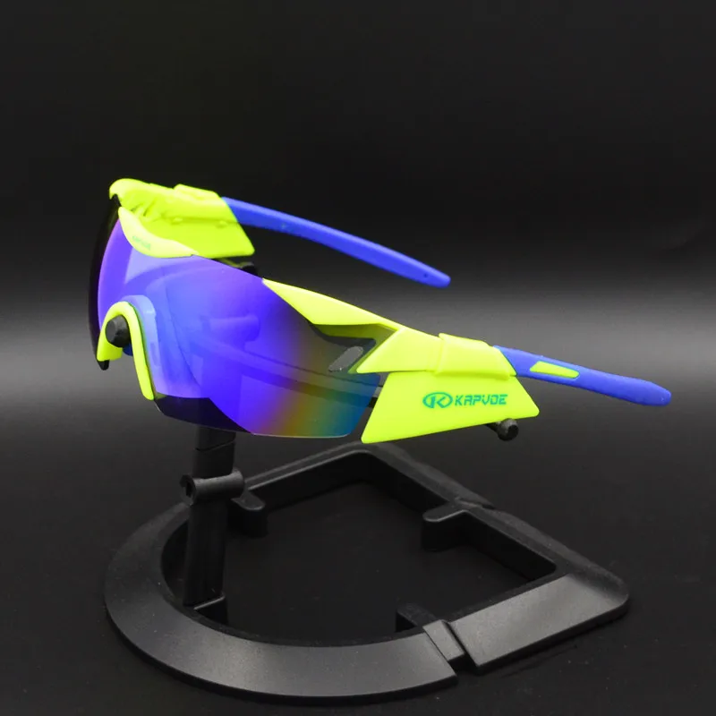 Брендовые велосипедные очки мужские спортивные солнцезащитные TR90 полностью