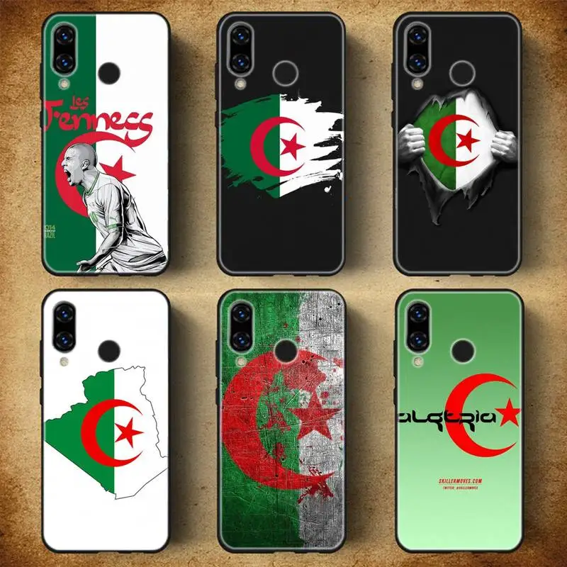 

Algeria Flag Phone Case For Huawei P20 30 40 Pro Mate 20 30 40 Pro Honor 10 V9 10