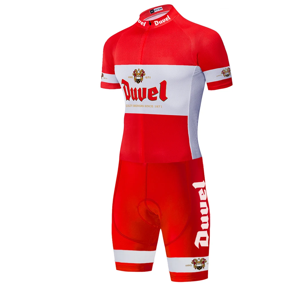 Комбинезон для триатлона Duvel сплошной быстросохнущий с коротким рукавом