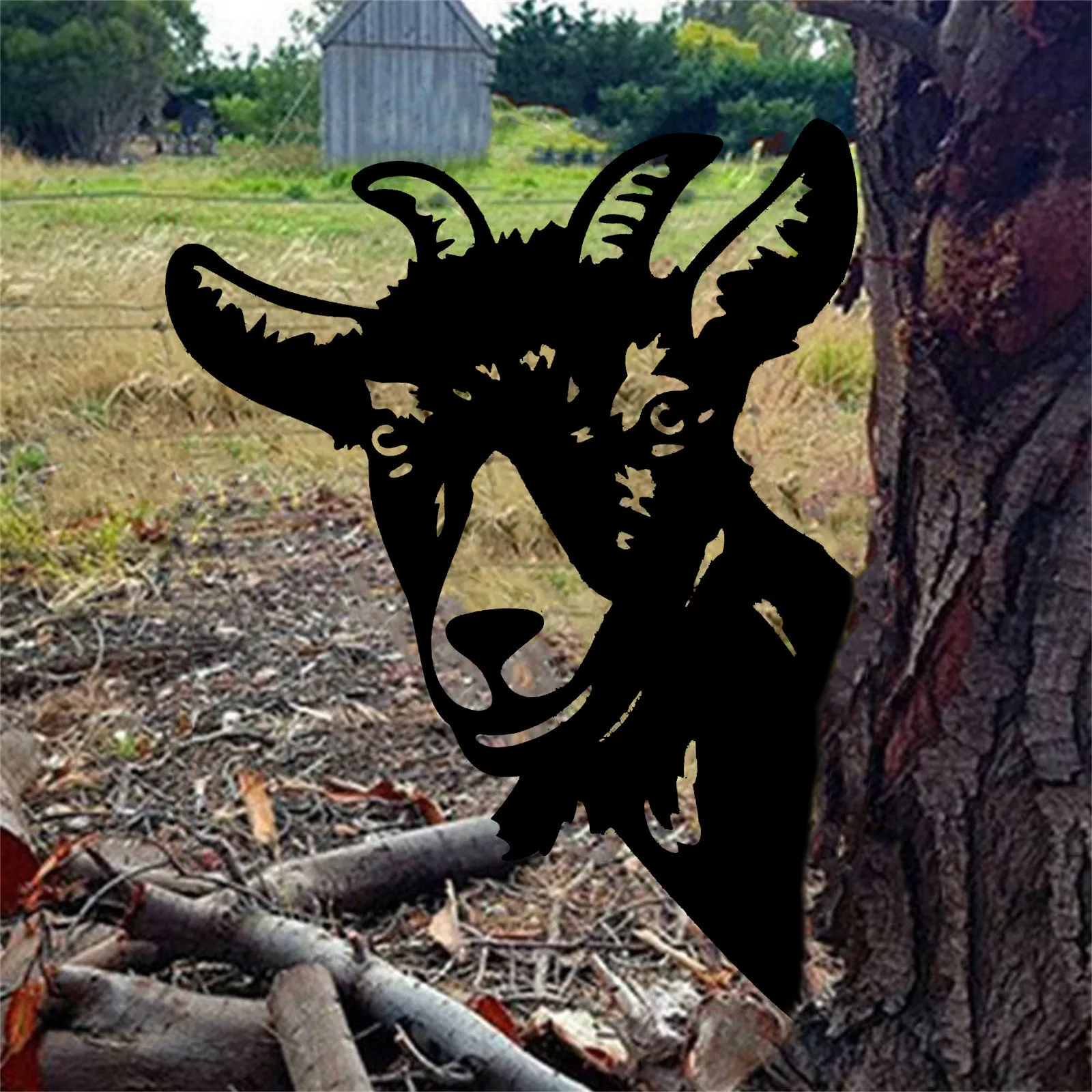 Металлические уличные украшения для сада из коровы художественная ферма двор