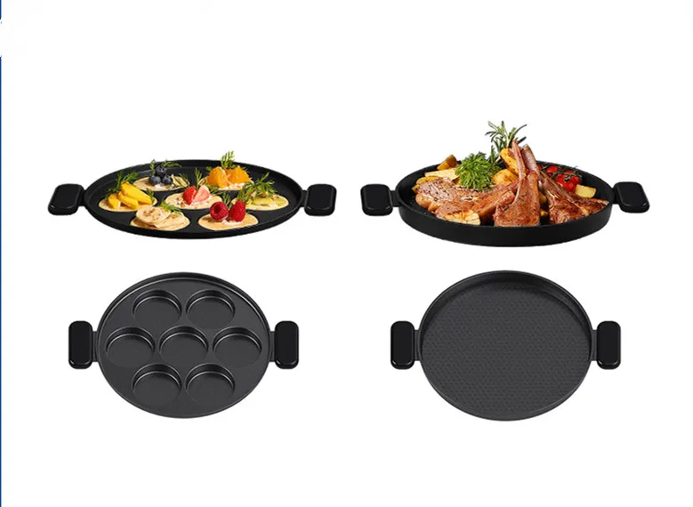 

220V 5L Automatic Lift Electric Hot Pot Non-Stick Multi Cooker Sugar-free Rice Cooker With Frying Pan And Waffle Pancake Pan