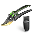 Садовый резак для обрезки ветвей, ножницы с сумкой, резак для фруктов, острый инструмент для прививки деревьев с замком, домашний садовый ручной инструмент