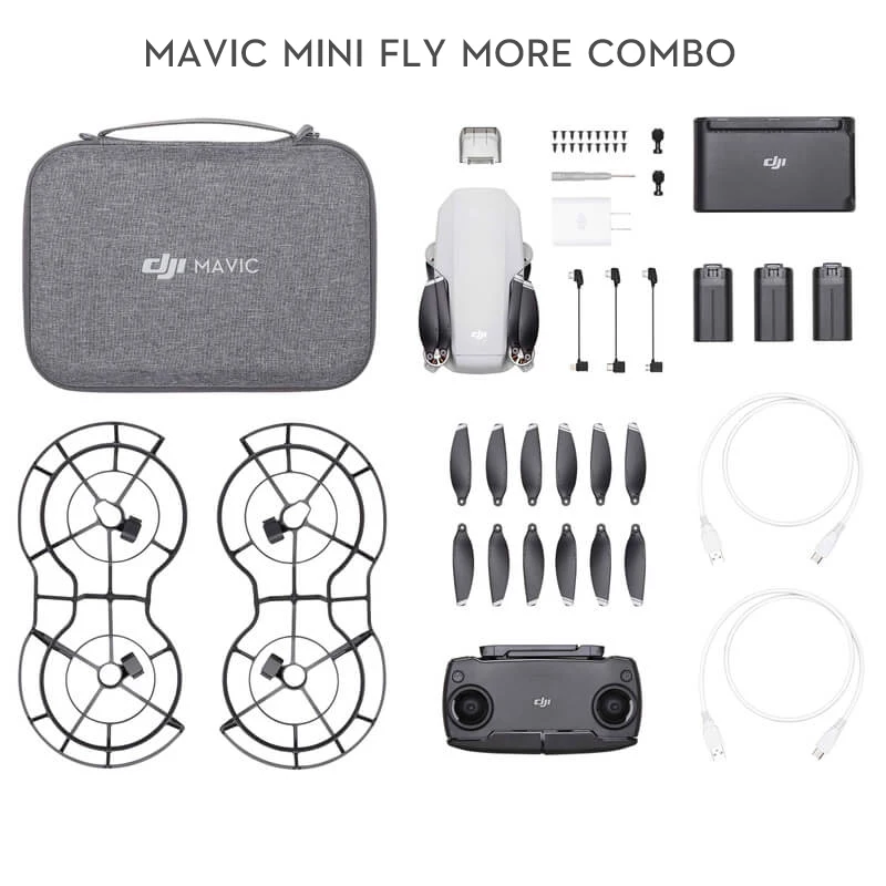 DJI Mavic мини-Дрон с 2,7 k камерой время полета 30 минут вес 249 г в