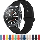 Ремешок силиконовый для Samsung Galaxy Watch 42 мм 46 мм Active 2 4044 Gear S3, браслет для смарт-часов Huawei Watch GTGT 2, 18 мм 20 мм 22 мм