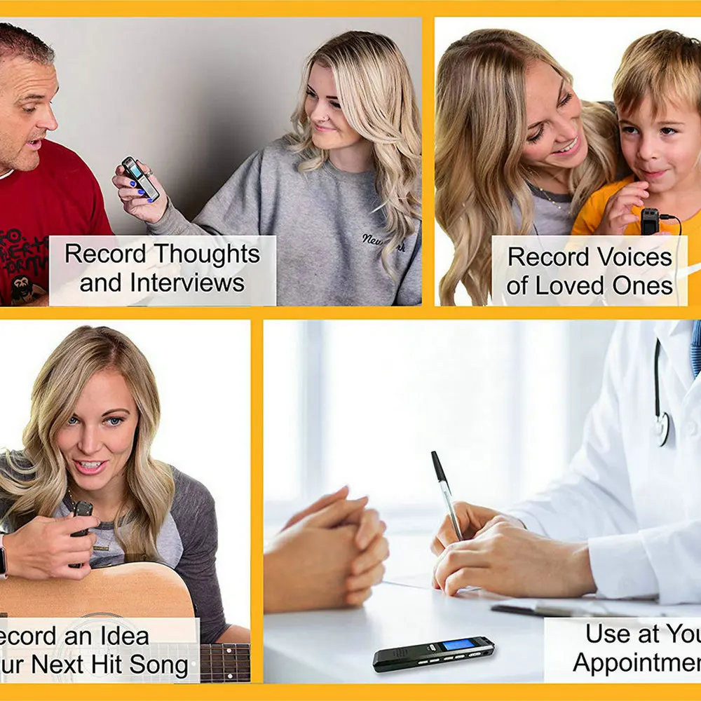 Мини диктофон V22 с U диском цифровой ручкой запись звука длительный срок службы