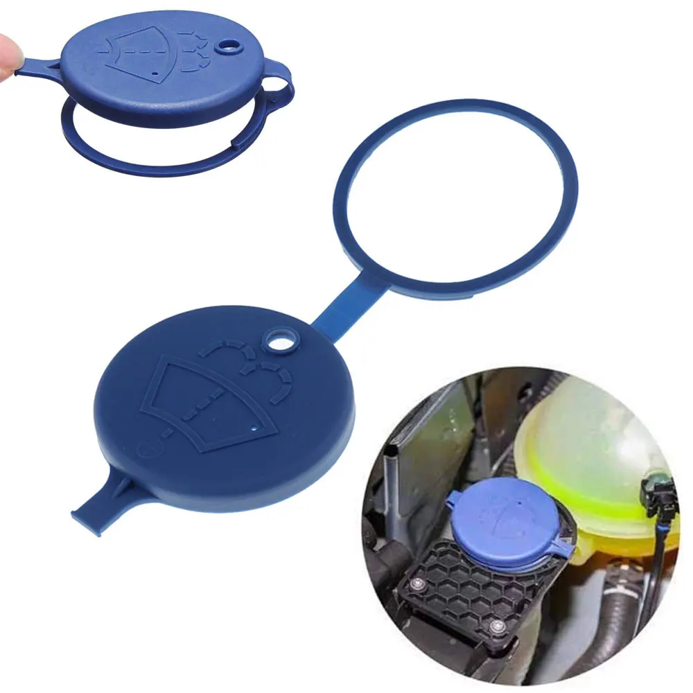 Омыватель лобового стекла автомобилей бутылка резервуар Кепки Крышка для Peugeot 206