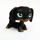 LPS редкая кошка, маленькая кошка-животное из зоомагазина, игрушки с поплавком, Такса #325, маленькая черная сосиска, собака, детская игрушка, подарки