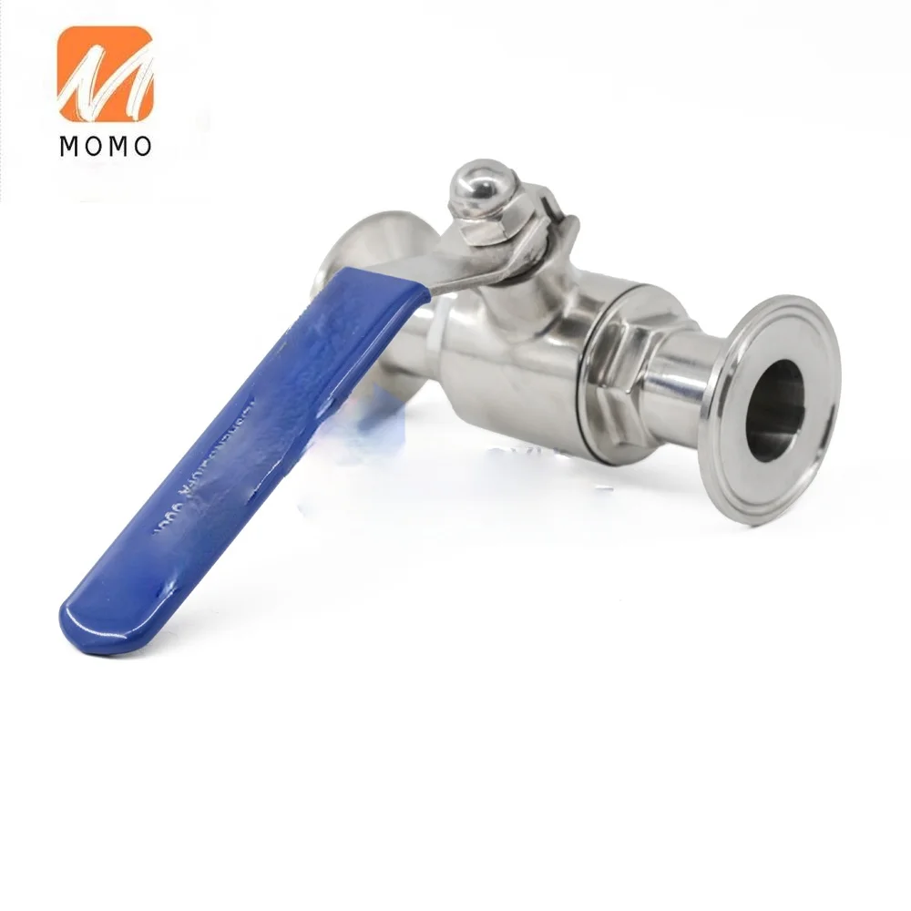 

Quick connect express setup 1.5inch Stainless Steel 304 316 L/T Type 3way Tri Clamp Valve 3way ball valve