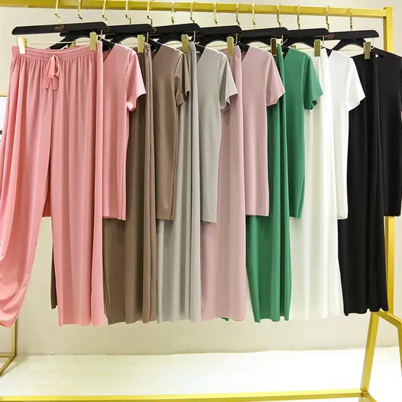 

Мягкая женская пижама с коротким рукавом костюм из 2-х предметов с коротким рукавом для ребенка детский пижамный комплект интимное белье се...