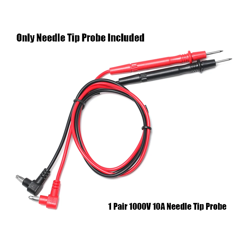 1Pair 1000V 10A Needle Tip Probe for Universal Digital Multimeter Multi Meter Test Leads Pin Wire Pen Cable 72cm Electrical Tool - купить по