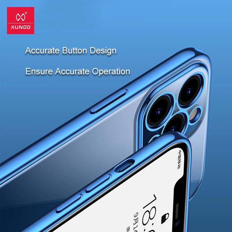 Чехол для iPhone 12/12 Pro 6 1 Xundd противоударный мягкий задний корпус подушка