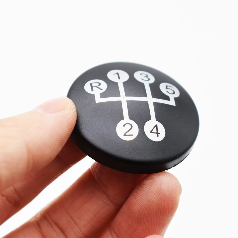 5 Speed ​​Gear Knob Cap Наклейка Обрезка знак Вставка для Opel / Vauxhall Astra Corsa Meriva Tigra Vectra Zafira
