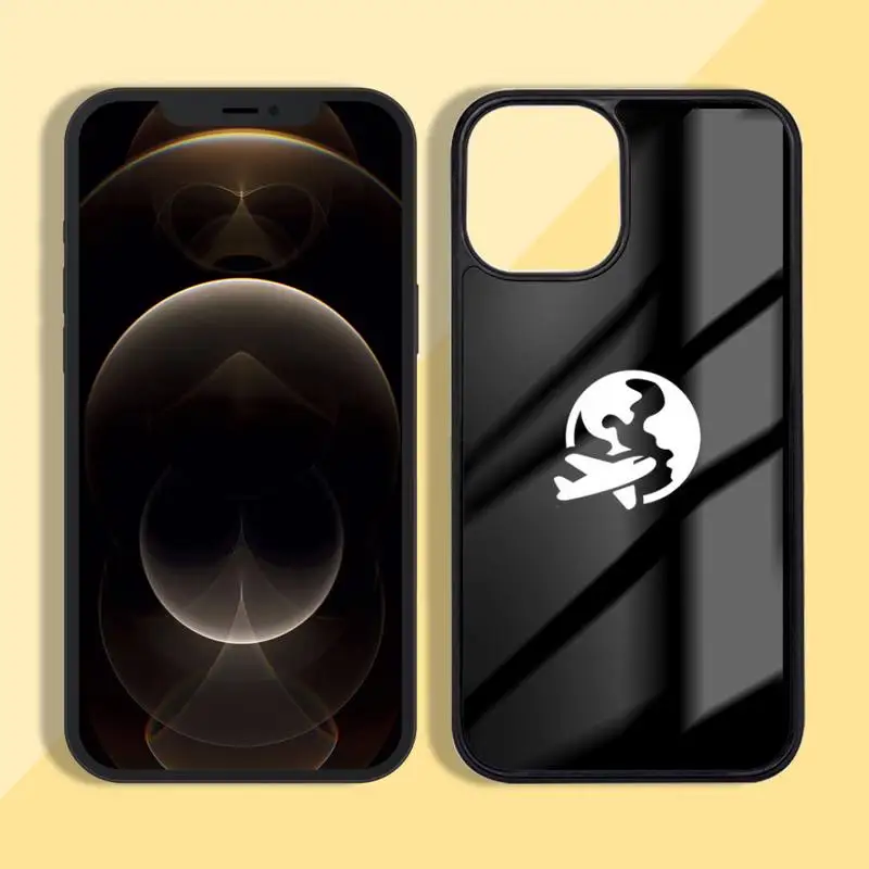 

World Map Travel Phone Case Silicone TPU+PC For iPhone11 12 mini Pro MAX 7 8 Plus X XR XS Samsung S20 10 9 8 Plus ultra