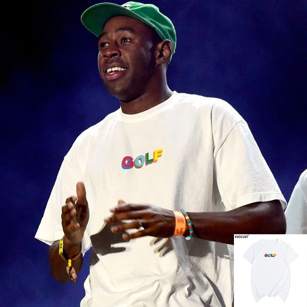 Гольф Ван Тайлер создатель 3D логотип забавный скейт вишня бомба OFWGKTA футболка