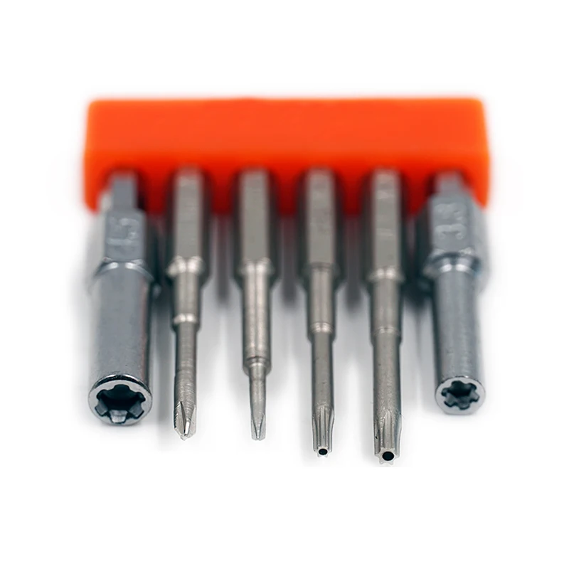 Безопасный Набор стальных бит 3 8 мм 4 5 ММ отвертка инструмент для переключателя
