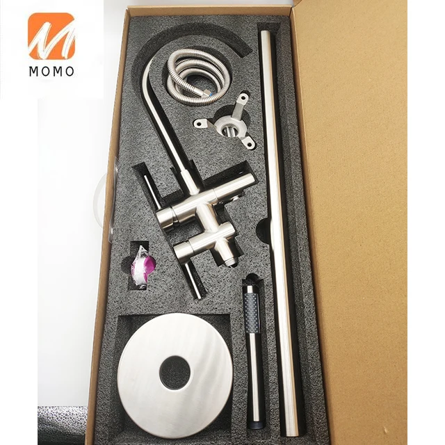 

Stainless Steel Floor Mount Bathtub Faucet Freestanding Bathtub Faucet Bath Tub Faucet